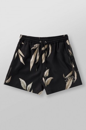 Young LA 1038 - Lah Casa Shorts Zwart | SYCOK5916