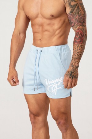 Young LA 104 Legacy Shorts Lichtblauw | IOLKP3418