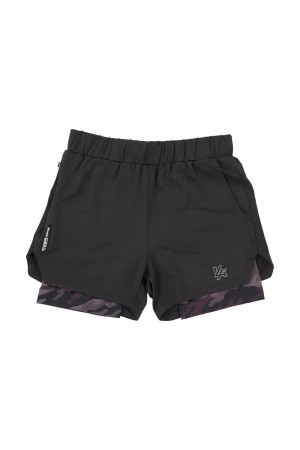 Young LA 105 Compression Shorts 2.0 Donkergroen | CLEBT2406