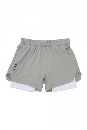 Young LA 105 Compression Shorts 2.0 Grijs | PDIOK3128