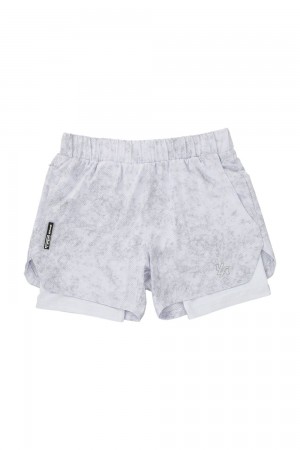 Young LA 105 Compression Shorts 2.0 Lichtgrijs | GXWDA6825