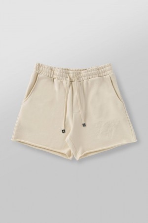 Young LA 1063 - Effortless Sets - Shorts Beige | LNFKD2708