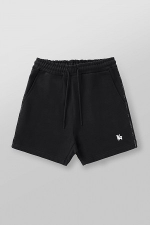 Young LA 1078 - Piping Collection - Shorts Zwart | NAKZY7206