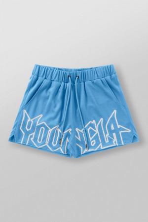 Young LA 1109 - All-Star Shorts Blauw | XYRBU2354