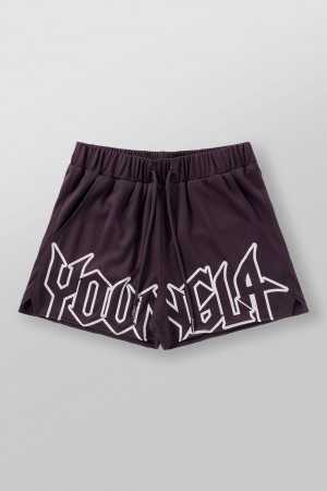 Young LA 1109 - All-Star Shorts Paars | XCFVY4927