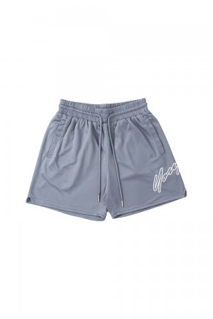 Young LA 117 Sig Shorts Grijs | YPJZV1746