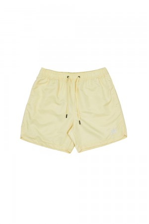 Young LA 123 Pastel Flow Shorts Beige | KRZAU6425