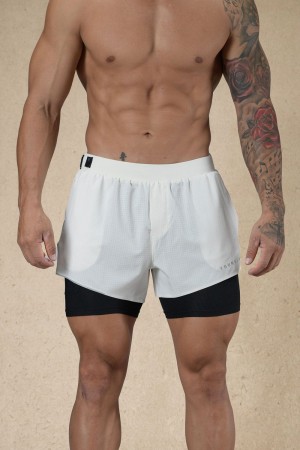 Young LA 124 - 6am Compression Shorts Wit | GKCWJ8430