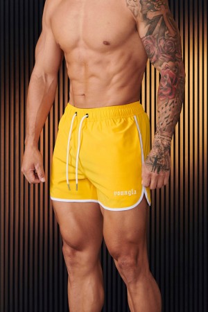 Young LA 125 - Olympic Shorts Geel | HATRG2370