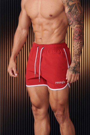 Young LA 125 - Olympic Shorts Rood | VPRTY4065