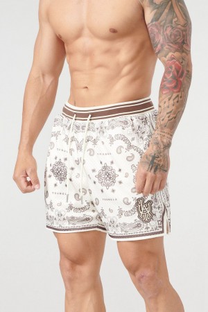 Young LA 132 Infamous Bandana Shorts Bruin | MDOIR7293