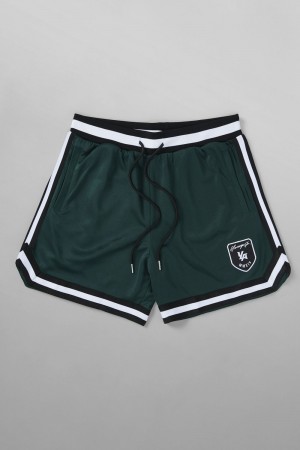 Young LA 133 Home Plate Shorts Donkergroen | AXUDH7261