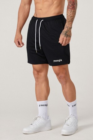 Young LA 134 Game-Time Shorts & Socks Set Zwart | BQVLA5024