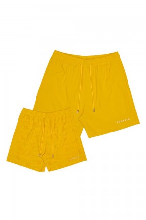 Young LA 136 - Reveal Swim Shorts Geel | SPOCF9328