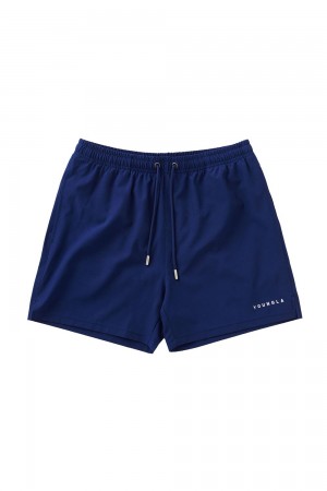 Young LA 140 Frooty Swim Shorts Donkerblauw | XRJST1362