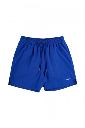 Young LA 140 Frooty Swim Shorts Donkerblauw | MOPSJ0795