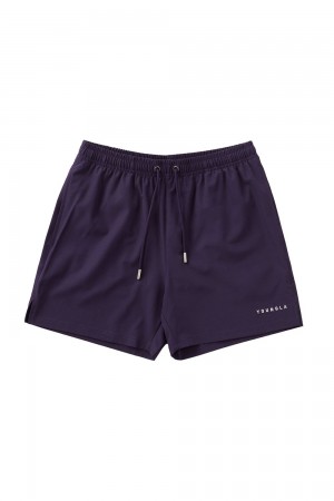 Young LA 140 Frooty Swim Shorts Paars | GETLB8204