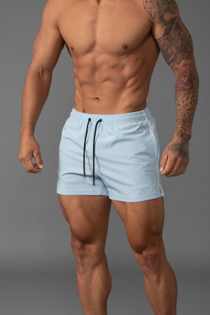 Young LA 143 Short Short Swim Shorts Blauw | PEITK3780