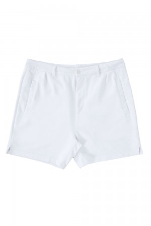 Young LA 145 Casual Chino Shorts Wit | FGODC6397