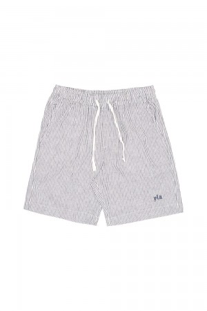 Young LA 147 - Simply Linen Shorts Grijs | MOLFN8319