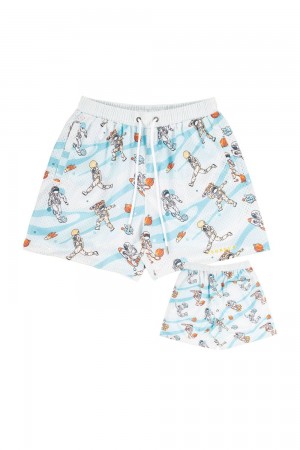 Young LA 150 After Party Shorts Gekleurd | MGVIK0639