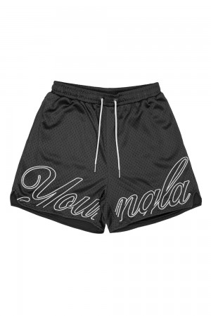 Young LA 155 Championship Shorts Zwart | XLUPW2068