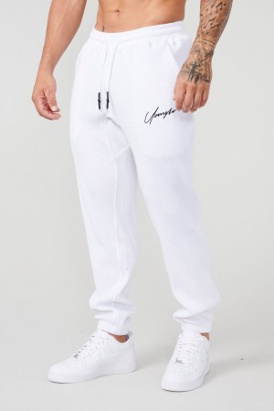 Young LA 207 Cozy Thermal Joggers Wit | UQMHN7430