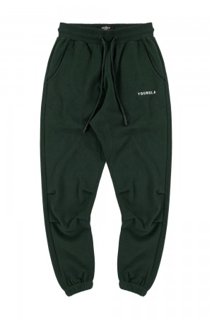 Young LA 210 Kick-Back Joggers Groen | IGCLJ5194