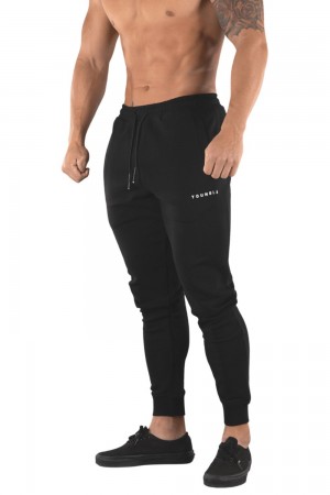 Young LA 213 Elite Joggers Zwart | ZMODG7513