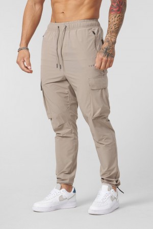 Young LA 218 Travel Cargo Joggers New Colors Beige | DNROC3896