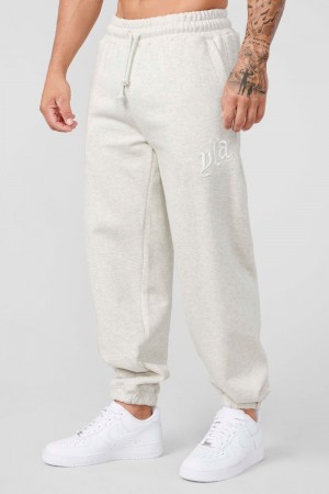 Young LA 222 - Marshmallow Joggers Wit | AIZBT1057