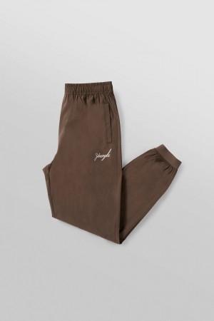 Young LA 225 - Airwave Joggers Donkerbruin | JLUHM5918