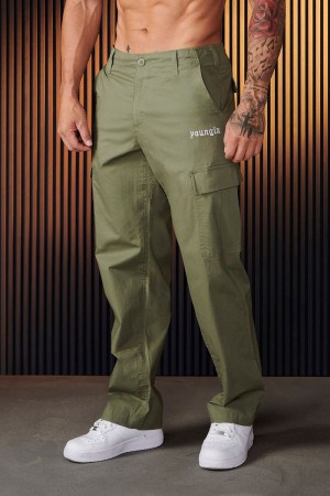 Young LA 226 - Trailblaze Cargos Olijfgroen | HMYDE7029