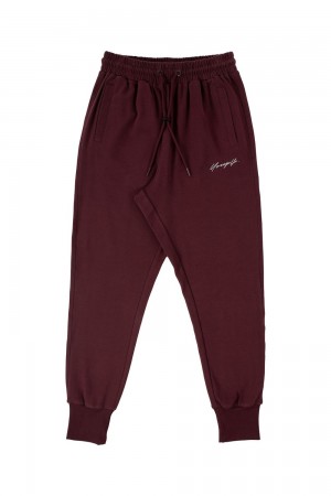 Young LA 228 Cloud Joggers Bordeaux | XWBRV0856