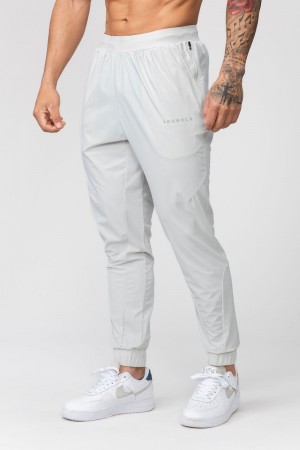 Young LA 237 Nylon Training Joggers Wit | SMARD8706