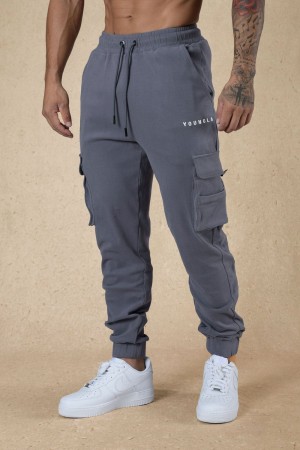 Young LA 240 Cloud Rambo Joggers Grijs | CXYHF1690