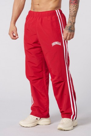 Young LA 249 - Flagship Track Pants New Colors Rood | FWPSJ9572