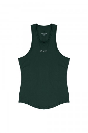 Young LA 309 Signature Tanks Groen | GAQUS8349