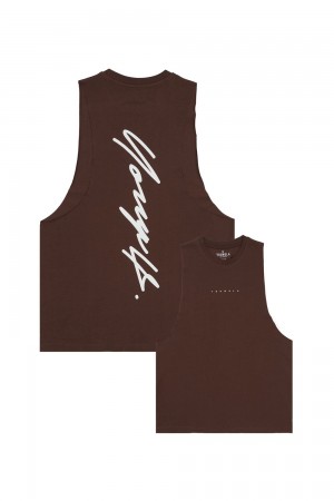 Young LA 323 Autograph Delt Tanks Bruin | DFSJE9510