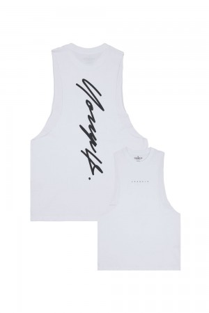 Young LA 323 Autograph Delt Tanks Wit | BMAWQ7459