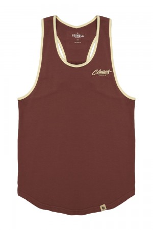 Young LA 324 Classics Stringer Tank Bordeaux | SKJMA2746