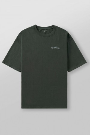 Young LA 4017 - Minimal Tees Groen | HSPXB3862