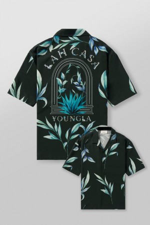 Young LA 4038 - Lah Casa Shirts Groen | SLKYE3064