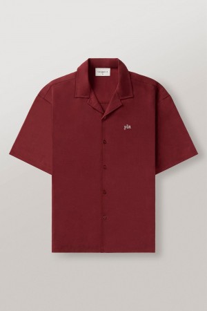 Young LA 4062 - Yacht Club Button Up Rood | VTAUD3815