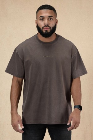 Young LA 420 Essential Oversized Tee Bruin | RVXLI3924