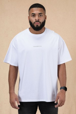 Young LA 420 Essential Oversized Tee Wit | XEYWC1278