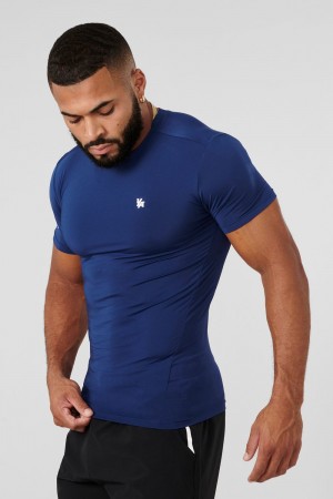 Young LA 476 - Stealth Compression Tees Donkerblauw | UFYJI2861