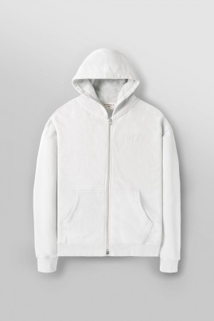 Young LA 514 - Monarch Zip-Up Hoodie 2.0 Wit | IAUBD2958