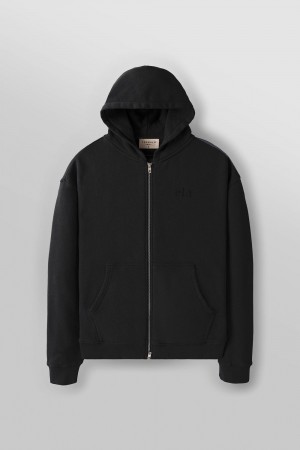 Young LA 514 - Monarch Zip-Up Hoodie 2.0 Zwart | JABPQ3058