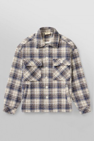 Young LA 519 - Woven Flannel Jackets Gekleurd | NATEJ3068